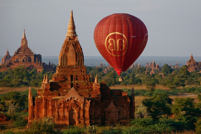 Hot Air Balloon Rides over Bagan