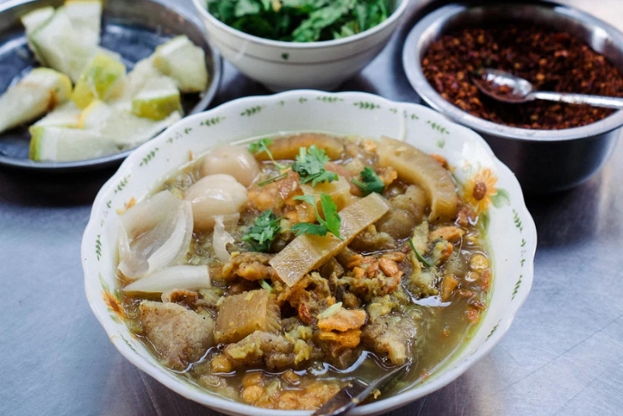 Mohinga - a local speciality of Myanmar