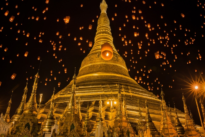 Pagoda Shwedagon - must-see of 15 day tour myanmar