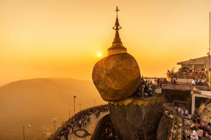 Golden Rock Temple