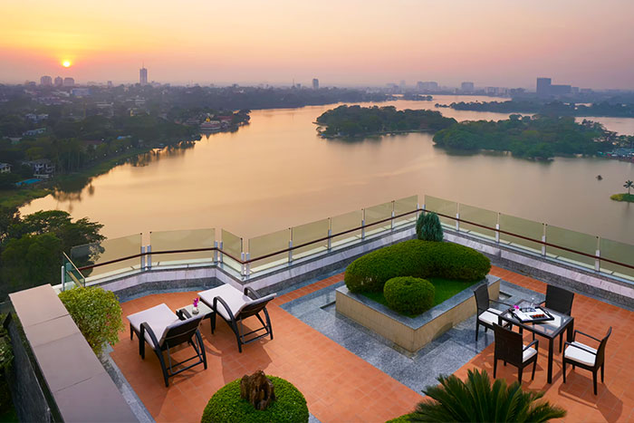 View of Meliá Yangon Hotel