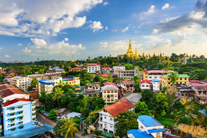 Cool season in Yangon