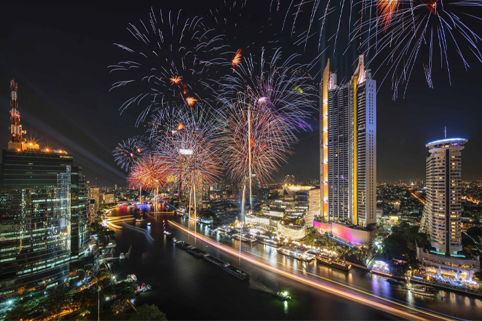 New Year's Eve celebrations in Thailand