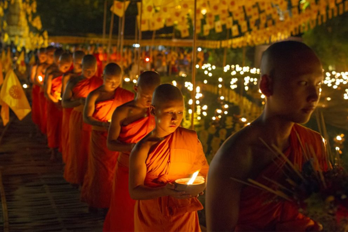 Visakha Bucha Day, festival in Thailand in May