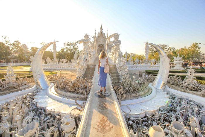 Wat Rong Khun in Chiang Rai – A must-see for your Thailand travel itinerary 2 weeks