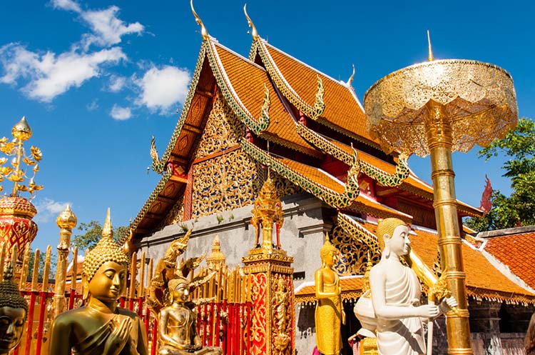 Wat Phra That Doi Suthep, one of the best temples in Chiang Mai