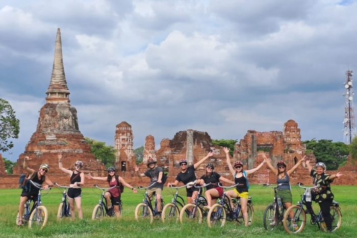 Cycling in Ayutthaya