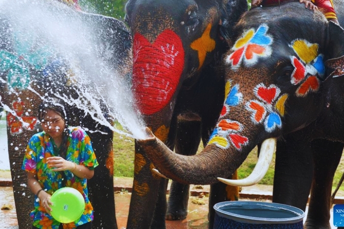 Songkran in Ayutthaya