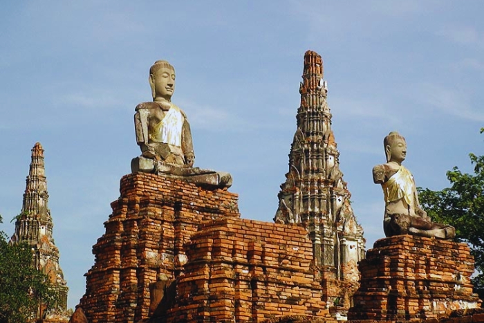 Buddha Images (on the platform in front of the main temple complex)