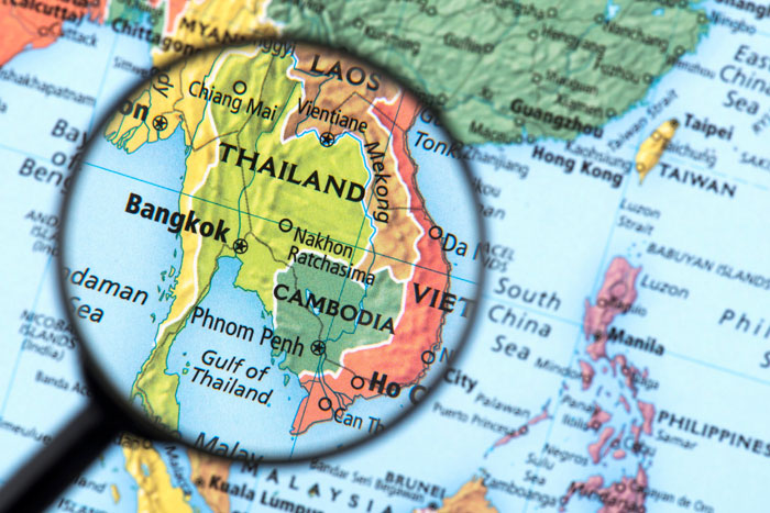 Where is Bangkok located?