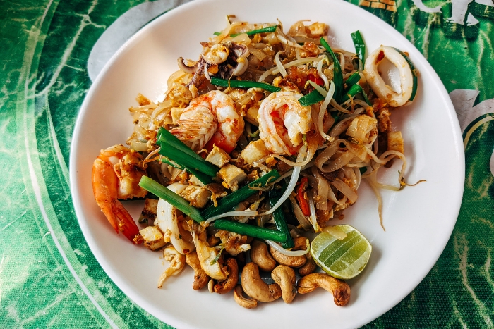 Pad Thai, street food in Chiang Mai