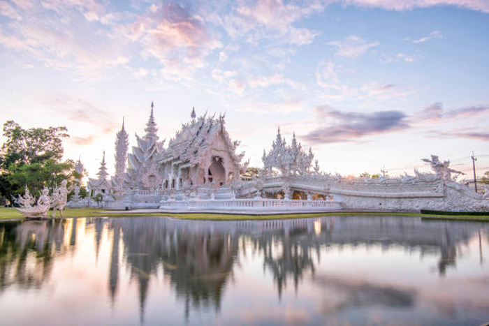 Wat Rong Khun (White Temple) in Chiang Rai