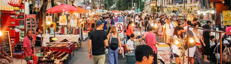 Where to go in Chiang Rai in the evening? Discover the Chiang Rai Night Bazaar!