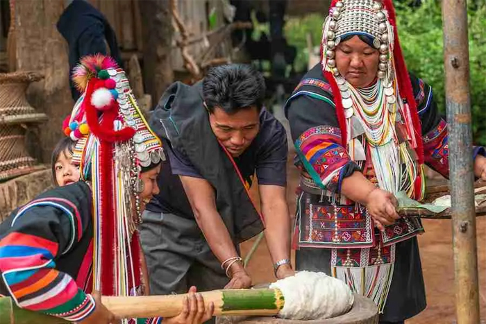 Local life of ethnic minorities in Chiang Rai province