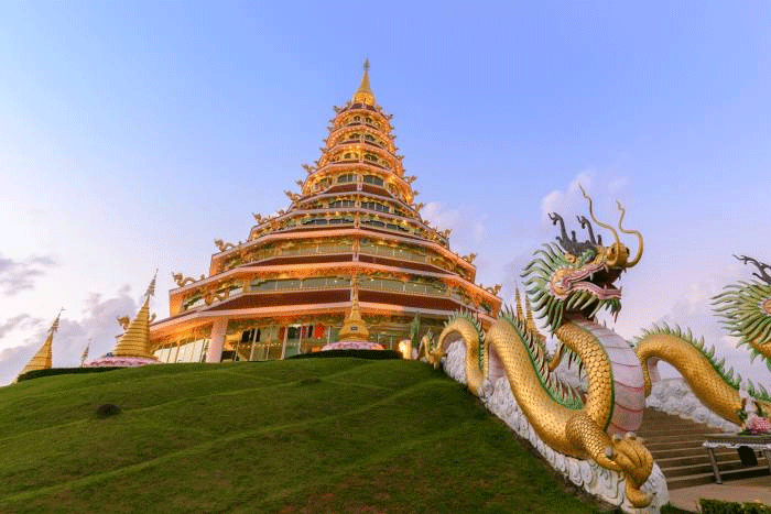 Visit the pagoda