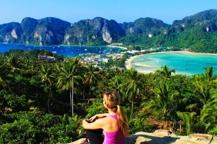 Stunning views from Phi Phi Viewpoint 2