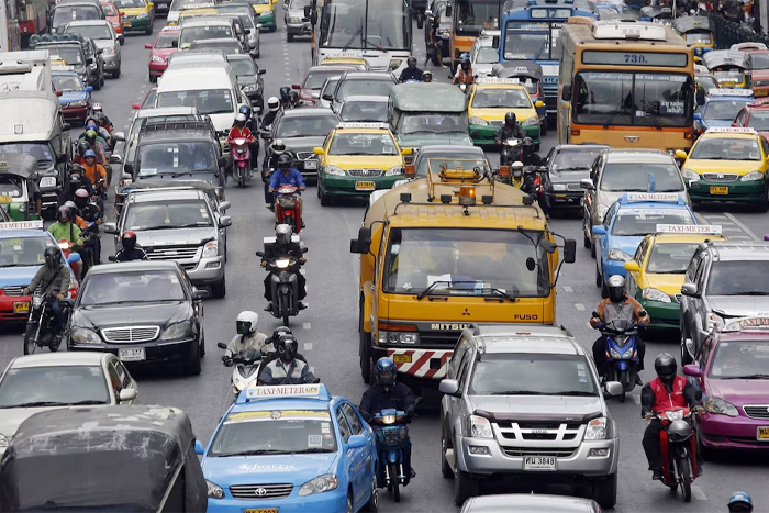 Traffic in Thailand