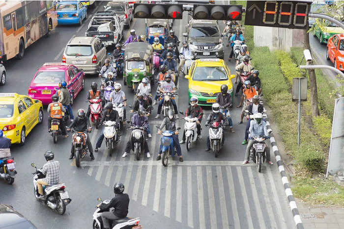 Traffic rules in Thailand