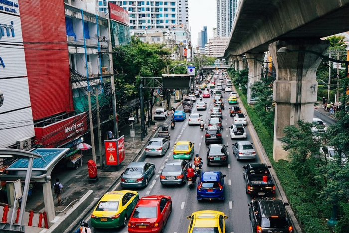 Get around in Thailand by taxi