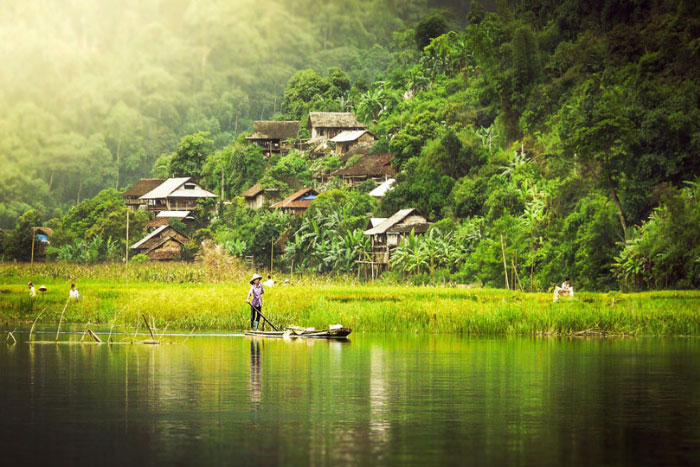 The beauty of Pac Ngoi village