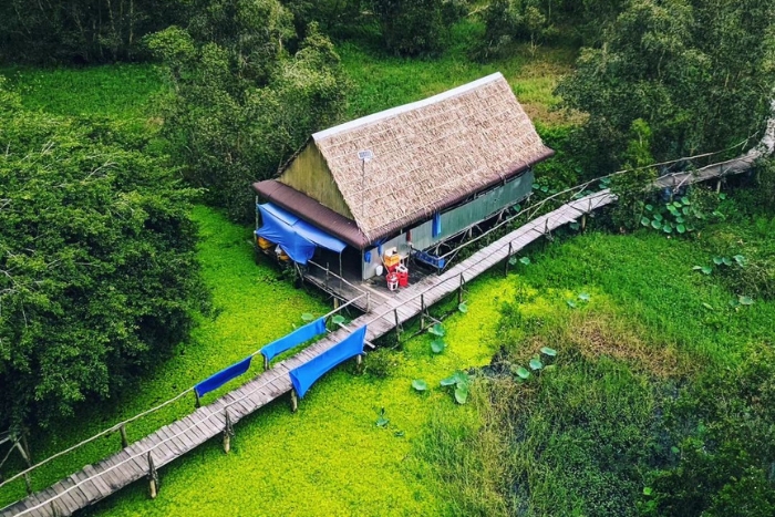 What to see in An Giang ? cajeput forest Tra Su An Giang