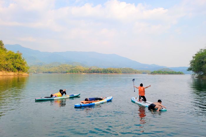 Kayaking on Ta Dung Lake – A must-do in a 3-day trip to Ta Dung and Buon Ma Thuot