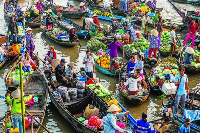 Cai Rang Floating Market