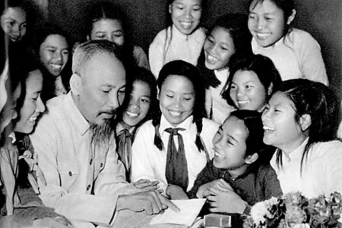 Ho Chi Minh - The first president of Vietnam Socialist Republic