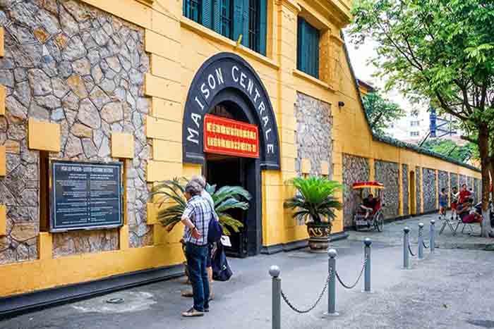 Hoa Lo prison relic in Hanoi