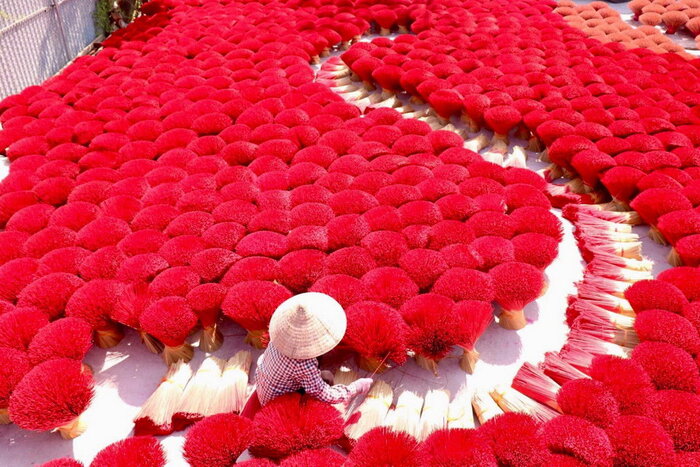 Incense Drying Process