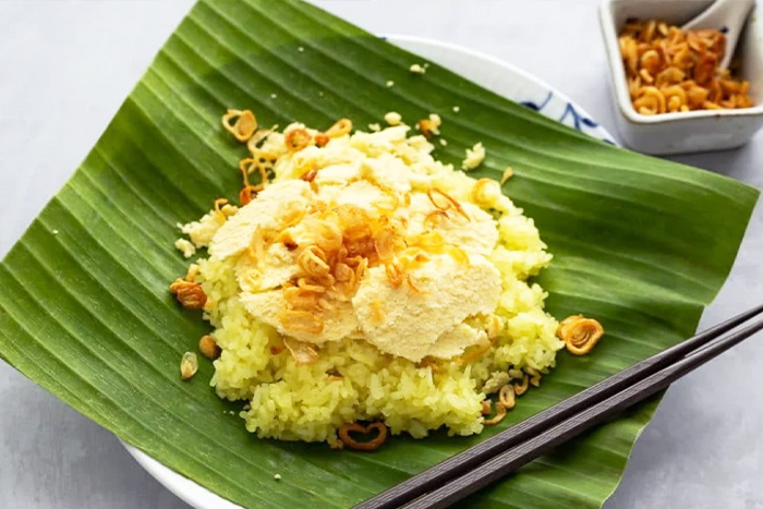 Xoi xeo (Vietnamese Sticky Rice)