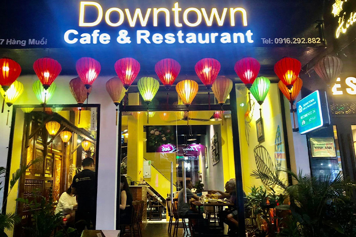 Downtown Cafe and Restaurant Hanoi