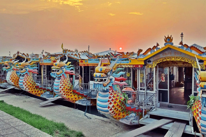 Dragon Boat Ride on the Perfume River