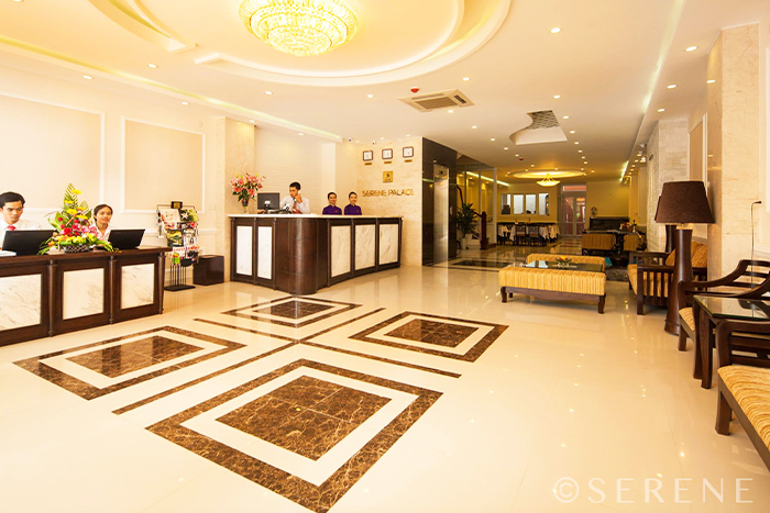 Lobby of Hue Serene Palace Hotel