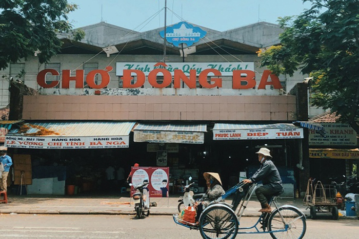 Dong Ba, a popular market in Hue city