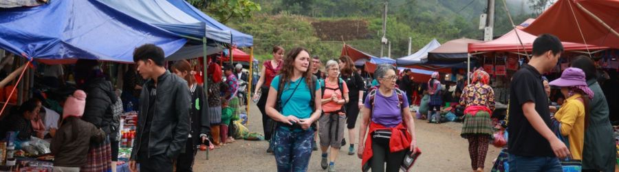 Coc Ly Tuesday Market in Bac Ha, Northern Vietnam