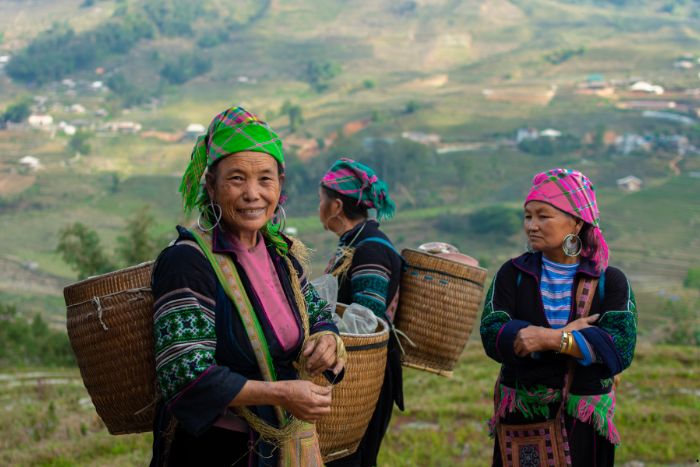 The Hmong ethnic group in Sin Chai Village