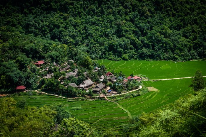 Pu Luong Nature Reserve in Thanh Hoa, Vietnam