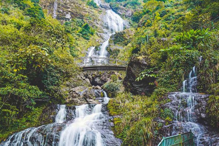 Silver Waterfall - A must-see on the Sapa travel map