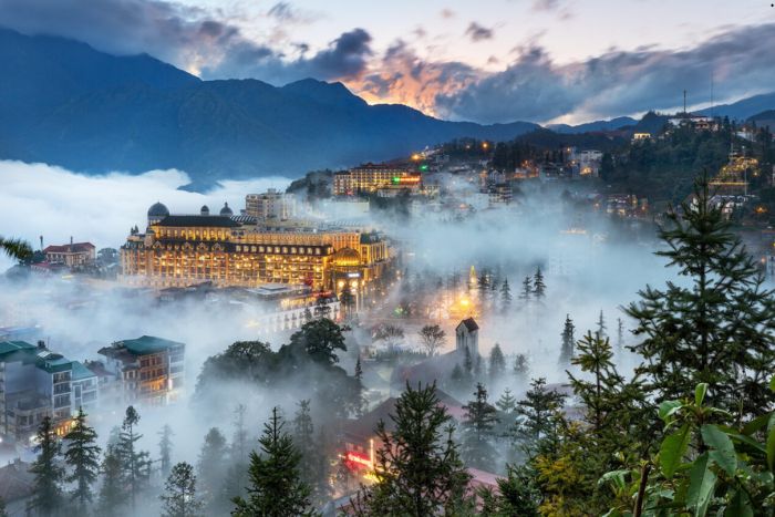 Sapa, the misty town in northern Vietnam