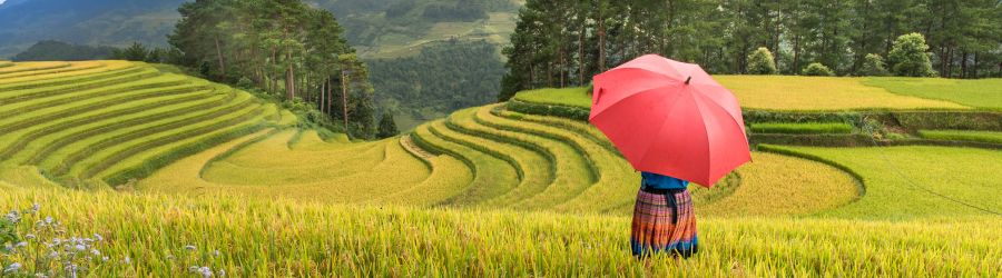 Travel map of Sapa in northern Vietnam