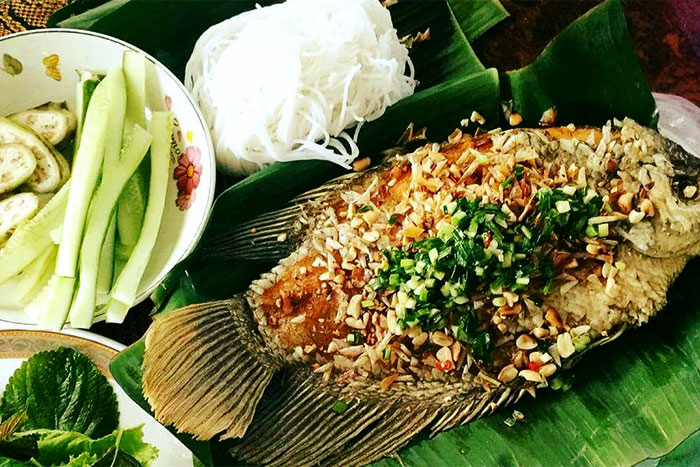 Elephant Ear Fish Fried