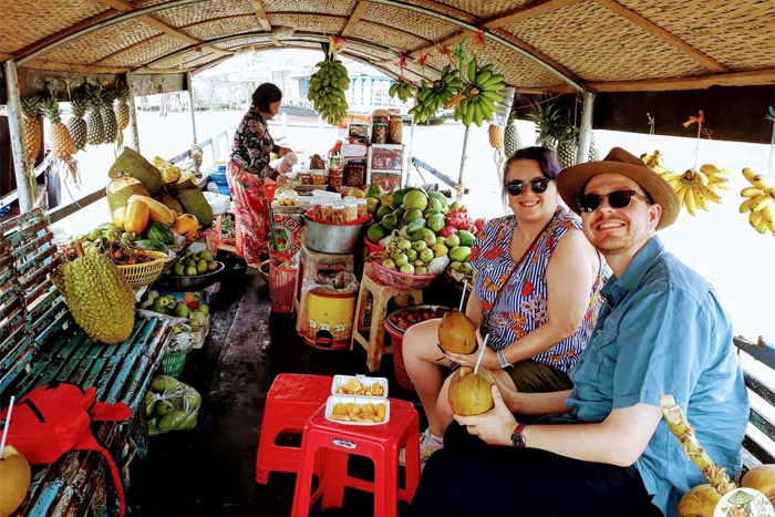 Take a cruise on the Mekong river