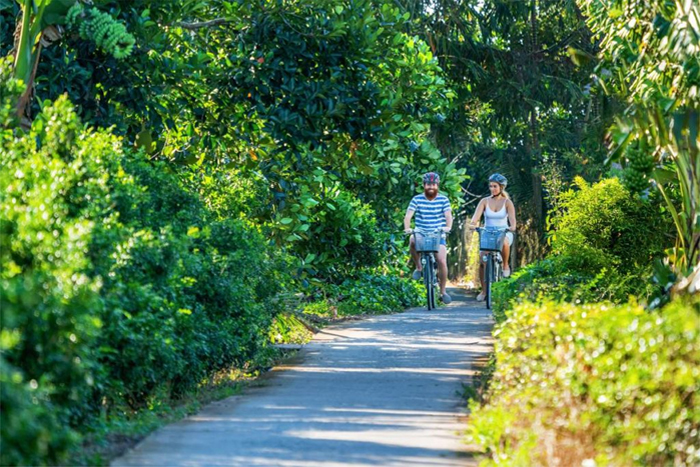 Cycling, Cai Be, Tan Phong islet