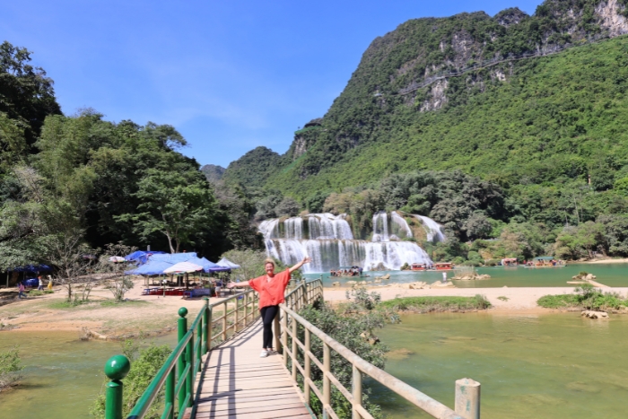 Great experience at Ban Gioc waterfall