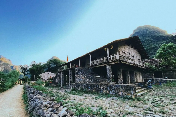 Stone village in Cao Bang Vietnam