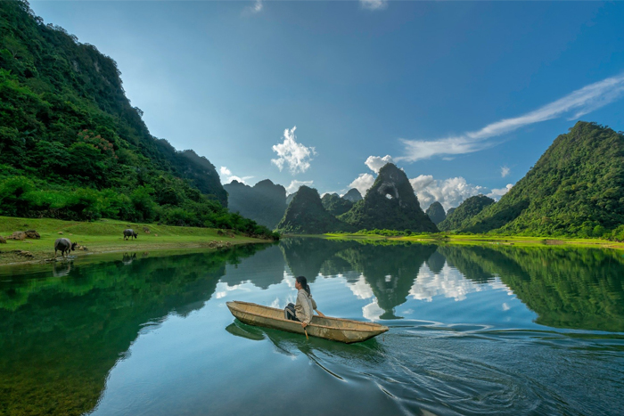 Cao Bang, Vietnam with picturesque beauty