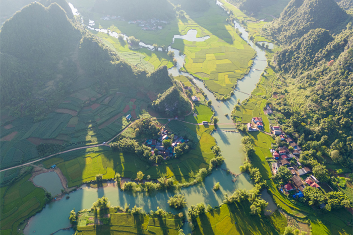 Visit local villages in Phong Nam valley