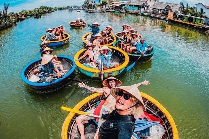 Enjoy a unique basket boat ride, a must-do adventure for visitors