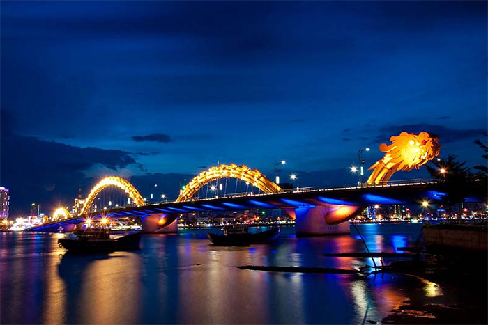 Rong Bridge in Da Nang